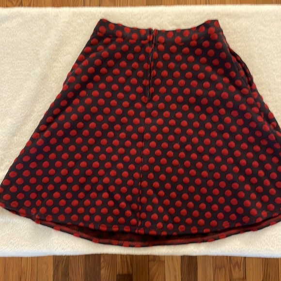 Modcloth Polka Dot Sweater Mini Skirt with Pockets - Picture 4 of 4